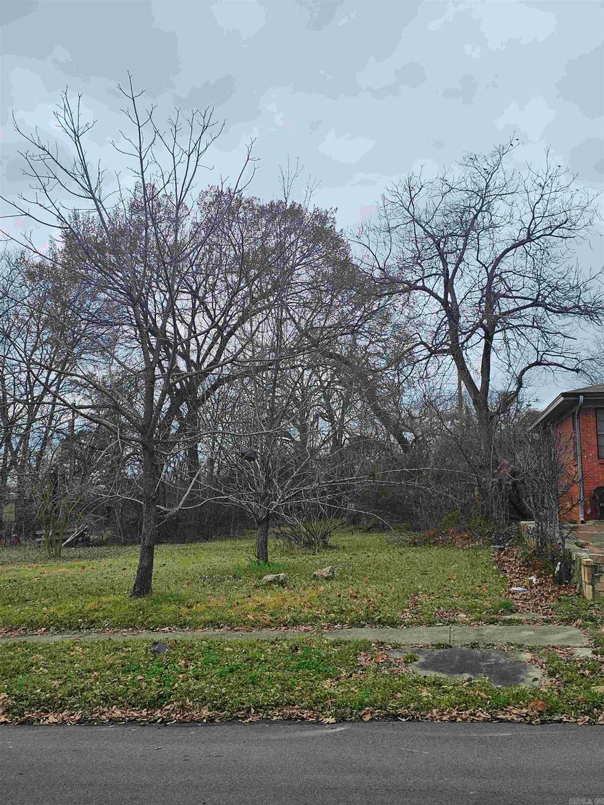 Residential Vacant Lot near the Historic Little Rock Central High School. Lot is between a residential property and second lot. The potential is unlimited.