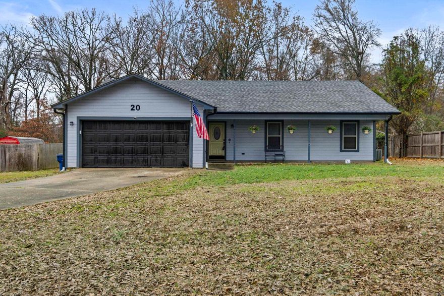 Here's your 3/2 home in Cabot-updated where it matters and ready for you. Solid home, established neighborhood, double lot.. Let's Go! Vaulted ceilings, contrasting colors, updated flooring, paint, brand new cabinets, '22 roof, expanded laundry room (you're gonna love it), and there's still more. You've just got to see it in person. Property is a double lot for elbow room with beautiful mature trees up front and woods behind. Really, you better call somebody about this soon! ... or just call me :)