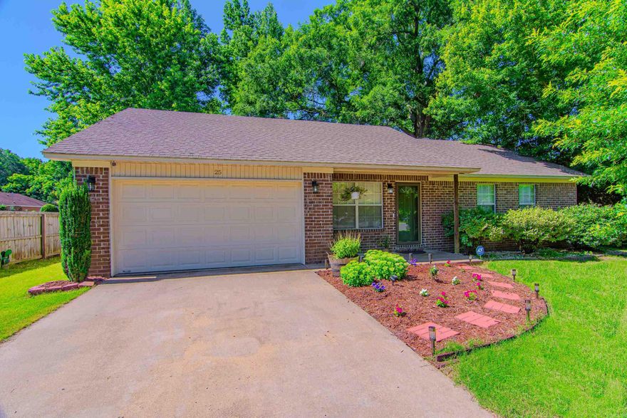 back on market no fault of sellers. Welcome to your next home located at 25 Farrah St, Ward, AR! Nestled at the end of a peaceful cul-de-sac, this single-family home offers a blend of comfort and modern upgrades, perfect for any family seeking a tranquil living environment.  This charming property features three generously sized bedrooms and two full bathrooms, ensuring ample space for family and guests alike. The heart of the home, the kitchen, has been recently updated with new appliances 2022 that promise efficiency and style. Whether cooking daily meals or entertaining friends, these modern conveniences will surely enhance your culinary experiences.  Significant enhancements include a new HVAC system and ductwork, (2021) providing year-round comfort with efficient heating and cooling, adding a layer of practicality and value to the home.  The living spaces are designed with ease of living in mind, with a flowing layout that invites natural light and creates an airy, welcoming atmosphere. Outside, the property boasts a sizeable yard, perfect for outdoor activities, gardening, or simply enjoying the serene environment of the neighborhood.