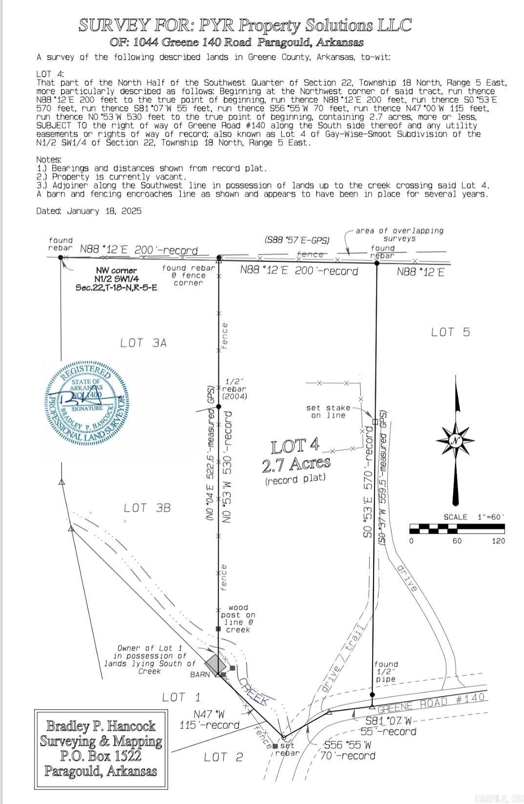 Metes & Bounds - Land