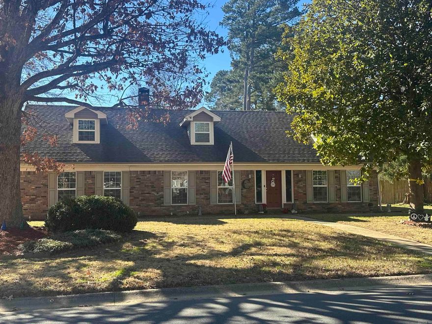 Your perfect home awaits  The upgraded kitchen with commercial appliances, double ovens, and granite countertops makes it a dream for cooking and entertaining.  Spacious storage and the breakfast bar overlooking the fireplace and den create such a cozy yet functional space.  The large laundry room with a circulating hot water heater adds convenience, and the side load garage with extra storage plus the shop area is perfect for hobbies or projects.  The large deck, above -ground pool, and proximity to Foxwood Country Club make it ideal for outdoor activities and relaxation.  Plus, textured ceilings and popcorn removal give the home a modern, clean look.  A fantastic place to raise your family!  Call to see today.  501-529-3800