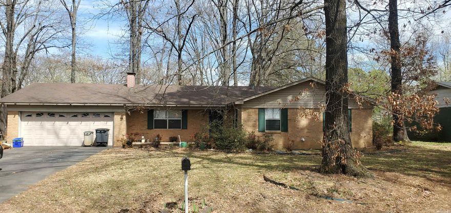 Nice brick home in the Cloverdale subdivision.  Beautiful trees with a fenced in back yard and two storage buildings.  Quiet neighborhood centrally located with easy access to downtown Searcy, restaurants, shopping, and medical facilities.