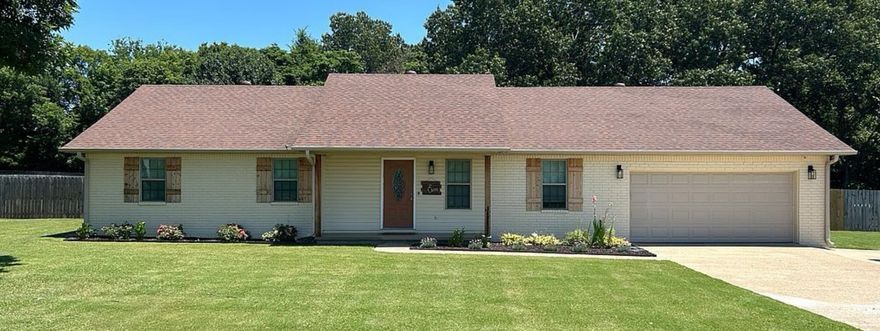 Lovely home in the Valley View School District with a large beautiful yard.