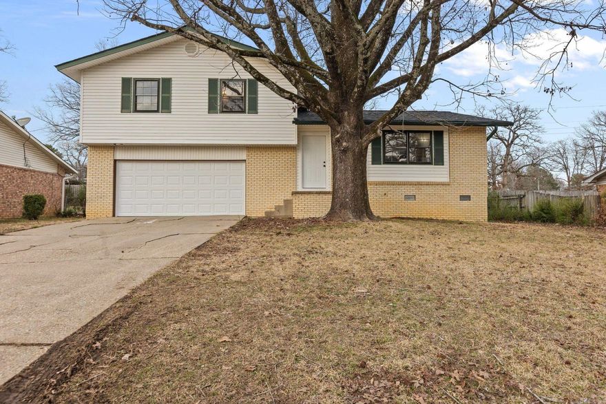 This is a Freshly Renovated home just 10 minutes away from the Little Rock Air Force base.   As you walk in your front door you have your kitchen. With brand new counter tops, plus a brand new stove and dishwasher, along with the perfect area for a dine in kitchen.   Adjacent to your kitchen is your living area, complete with a fireplace, new flooring, and a beautifully vaulted ceiling   Take just a few walks up your staircase to view your two guest bedroom and bathroom, along with your owner suite, complete with a private bathroom.