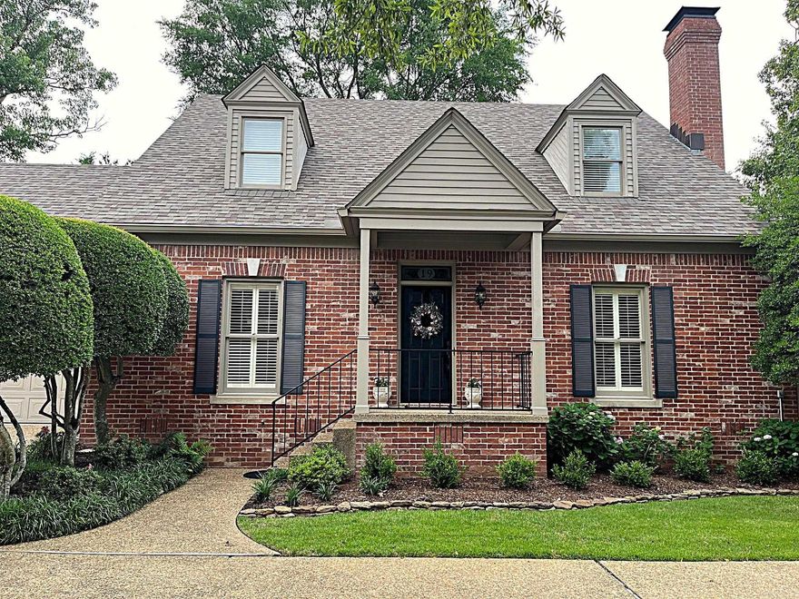 Three bedrooms, 2.5 bath, 2525 square ft, traditional home in immaculate condition located in desirable Pleasant Valley Court neighborhood in West Little Rock centrally located and close to Chenal and Cantrell area amenities.  White oak hardwood floors throughout the living areas and primary bedroom.  Beautiful crown molding and wooden shutters with 9-foot ceilings.  Large primary bedroom on main level with ensuite bath, walk-in shower, separate jacuzzi tub, his and her walk-in closets, double sinks and separate toilet closet.  Spacious newly carpeted 2nd and 3rd bedrooms with multiple walk-in closets.  Easily accessible walk-out attic space from 3rd bedroom.  Large living room with brick gas fireplace and custom built-ins.  Separate formal dining room.  Eat in kitchen with an island, coffee bar, and pantry.  Kitchen access to covered porch with ceiling fan and spacious deck with covered pergola perfect for entertaining guests.  Beautifully landscaped backyard and private fence with natural woods backdrop and landscape lighting.  New HVAC with separate upstairs system.  Encapsulated crawl space with French drain system. New roof with leaf guard gutters. POA maintained landscaping
