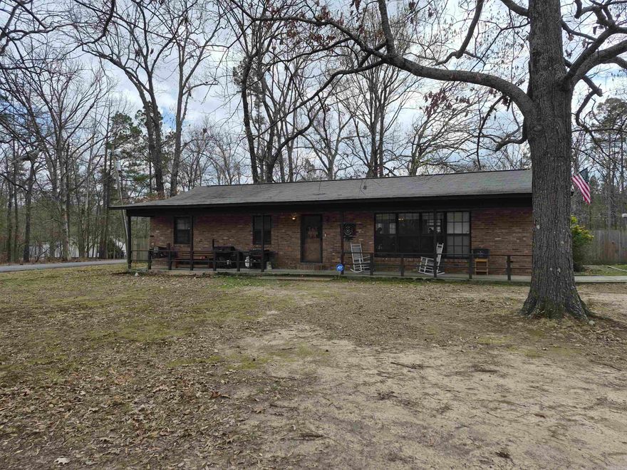 Welcome to this well-maintained 4 Bedroom, 2 Bath, brick home offering almost 1800 sq. ft. of comfortable living space on a spacious corner lot just under half and acre in the highly desirable White Hall School District. This home features a functional layout with a large kitchen highlighted by a huge breakfast bar with built-in storage and a hidden pantry, perfect for everyday living and entertaining.  Recent updates include all new flooring throughout the home, and beautifully updated bathrooms, giving the home a fresh, modern feel.  Major systems have also been updated with the roof replaced in 2019 and a new HVAC system installed in 2022, providing peace of mind for years to come.  Two bedrooms include custom built-ins, ideal for a home office, craft space or additional storage.  The side entrance leads into an oversized utility room with plenty of space for organization and convenience.  Step outside to enjoy the privacy fenced backyard complete with two powered shops-one 12x20 and an additional 18x27 on a concrete slab with roll-up door.  The backyard also includes a chicken coop, concrete patio and plenty of room for a garden!  Call today for your private showing!