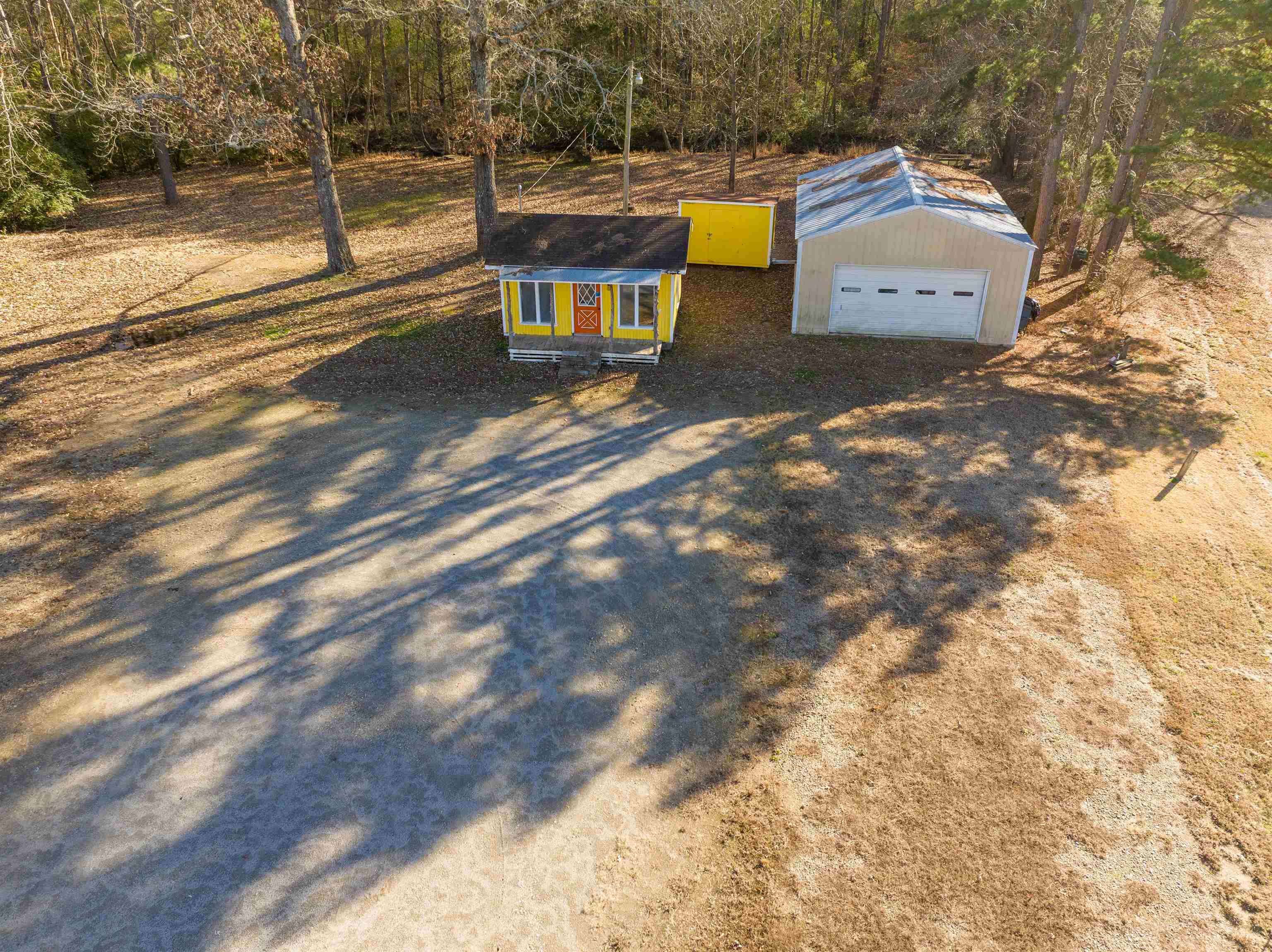 High traffic count location for your new business. Formerly a landscape company, you can open a similar business or start a new one. Over 1.18 acres that includes 2 small buildings. Schedule a personal tour to explore this location for your new business.