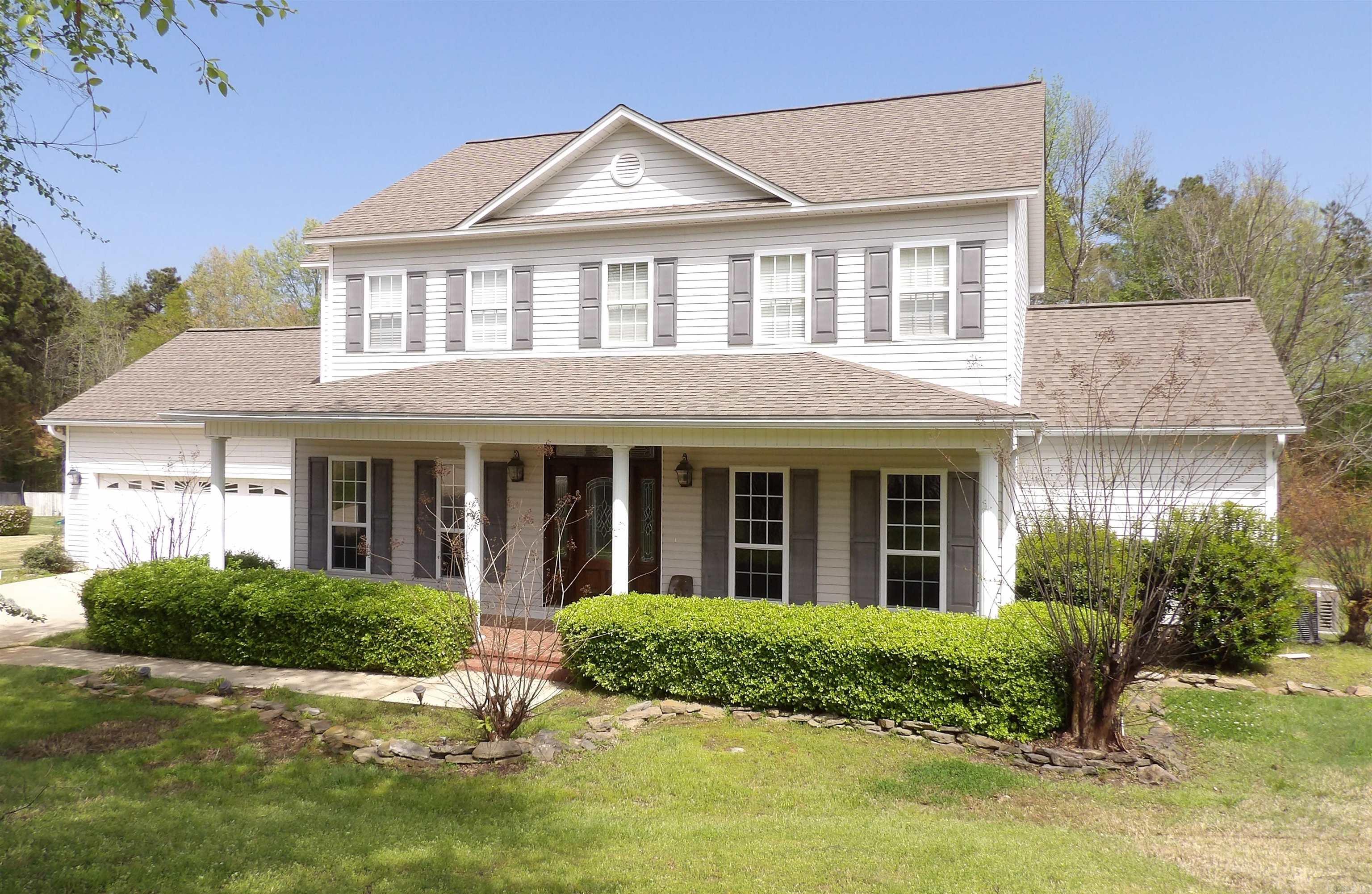 This beautiful, majestic, 4 bedroom 2 1/2 bath home is nestled on a quiet hillside within golfcart distance to the golf course! This home is loaded with extra's including a whole-house generator!