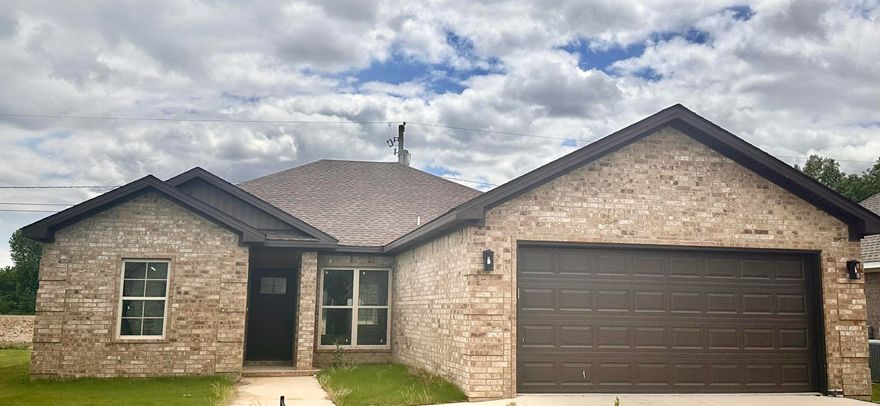 How about a brand new spacious three bedroom, two bath home with a $0 down option? Look no further than this beautiful new construction in the Redwood Subdivision of Bono. The inside boasts large rooms, custom cabinets with a walk in pantry in kitchen, granite counters, tile flooring, tile shower, spacious master closet, stainless appliances and gorgeous wood trim throughout. You will also enjoy the covered patio and short drive into Jonesboro.