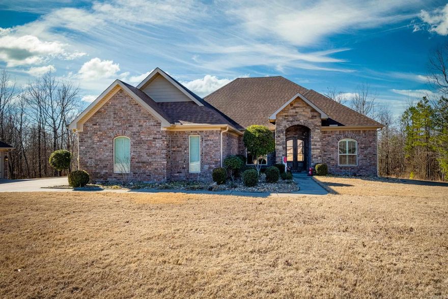Unique one level on 3 acres in gated Westcliffe! 4 bedrooms and 3 full baths, open floor plan, hardwood and new carpet throughout, acreage is level and fully fenced! Each bedroom includes a large walk-in closet, and enjoy complete privacy with this lot! Did we mention the 3 car side load garage, and the 3 car bay shop (6 bays total)! Built in workshop and tons of attic storage as well! Generator conveys and Roof replaced 2022!