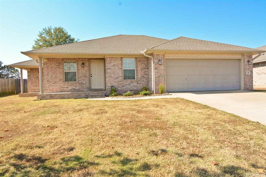 Like new, builder owned. Super clean, new flooring, paint. Beauty walking distance to Ward Elementary. One Year Builder's Warranty.