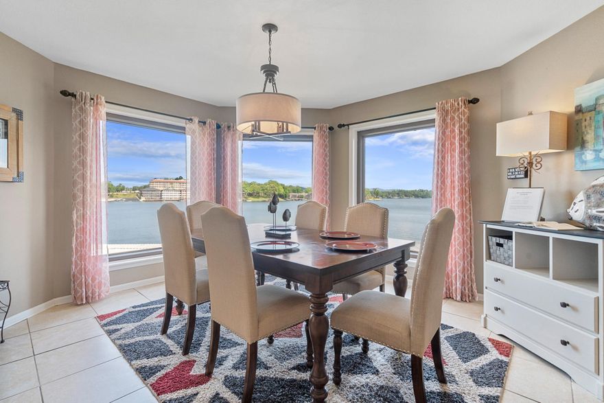 Convenient location by car or boat to this fully furnished two bedroom 2 bath condo with panoramic wide open views of Lake Hamilton and a covered boat slip! Stoneridge is a gated complex with tennis court, pool and hot tub.  Great investment property that is ready to go.  Nightly rentals are allowed.  Call Judy Hanson for gate and door code 501-282-0655.
