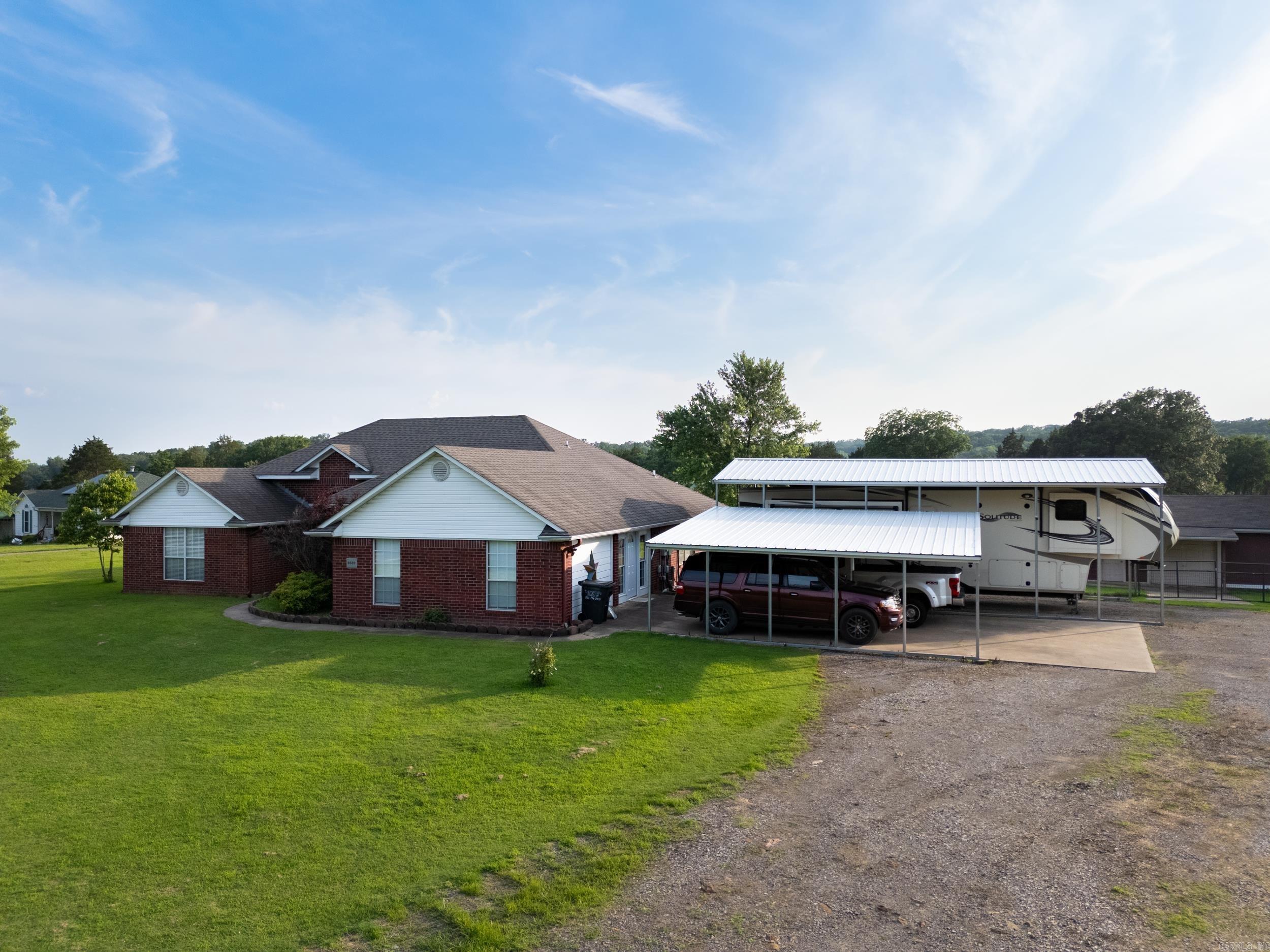 The Sellers are highly motivated and ready for their next move. They're eager to move on and open to negotiation. Bring all offers and let's make it happen! This 4 bed, 2 bath sits on 3 acres just 15 minutes from inner city Van Buren. Inside features tray ceilings, walk-in closets, a propane fireplace, double sinks in both baths, and a pantry built for stocking up! Outside youāll find fruit trees, room for grazing animals and chickens, a 26-kilowatt (26KW) Generac whole-house generator, and a 20x30 workshop for all your hobbies. The 40āx18ā RV cover comes fully equipped with electric, water, and a septic cleanout, ideal for visitors or travel prep. No HOA or Restrictions! This one checks every box, call today!