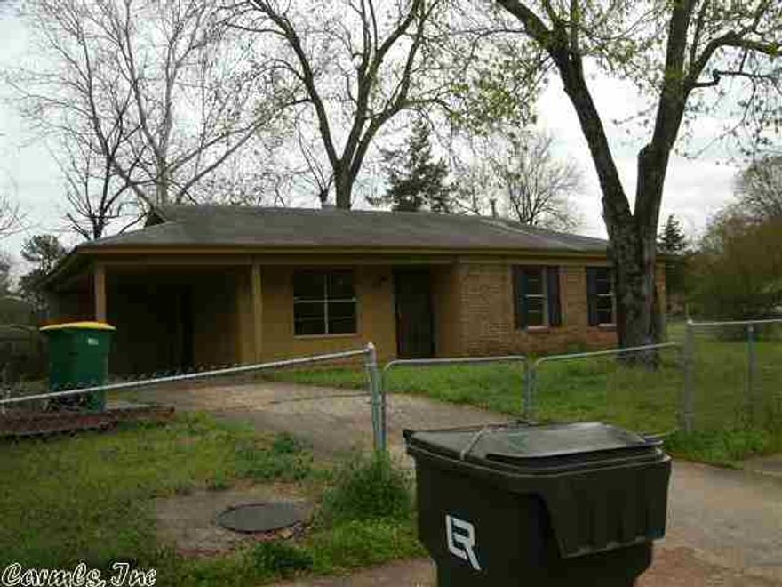 Property needs new plumbing and wiring.