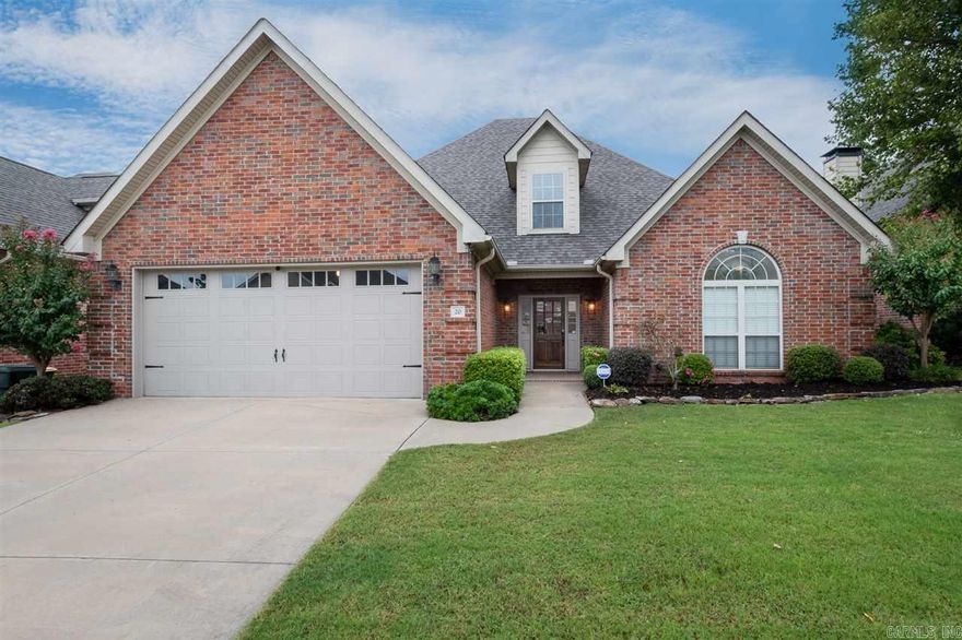 Wonderful level lot with versatile floor plan- 4 or 5 bedroom with bonus room wined for entertainment. Cozy screened in porch, covered deck and dual decks make for outdoor living and entertainer's dream. Beautiful stained concrete floors, durable and easy care. All brand new carpet. 3 Bedrooms on main level with split master suite. Granite, SS appliances, large island, and hardwood in kitchen. Mud room off garage, laundry w/sink, 2 dining areas, sprinkler and alarm. New roof 2017.