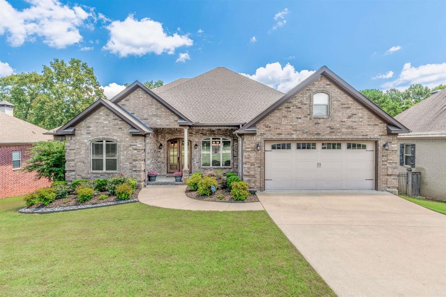 Welcome to 4 Trafalgar Cove, a beautifully designed custom built home nestled on a quiet cul-de-sac in one of Southwest Little Rock’s most sought-after neighborhoods. With 2,940 square feet of living space, this 4-bedroom, 3.5-bath property offers comfort, elegance, and the perfect blend of style and functionality.  Step inside to find gleaming hardwood floors, granite countertops, and a chef-inspired kitchen featuring a 5-burner gas stove, wine fridge, breakfast bar, and ample cabinetry—ideal for entertaining or everyday living. Just minutes from Interstate I-430, you’ll love quick access to shopping, dining, and everything West Little Rock has to offer.  The spacious primary suite offers a private retreat complete with an attached bonus room—perfect for a home office, nursery, or personal gym. Step outside and enjoy the two-story deck and patio, overlooking a peaceful green space with no rear neighbors—ideal for relaxing evenings or hosting friends.