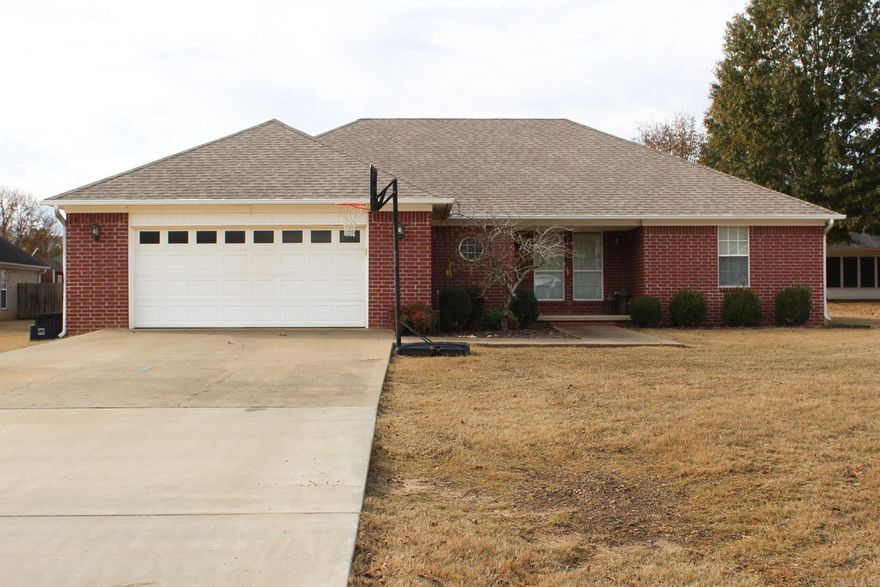 This charming 3-bedroom, 2-bathroom home is located in a highly sought-after neighborhood in Searcy. Known for its timeless appearance and large yards, this neighborhood is perfect for those who value space and comfort. The spacious home measures 1,799 square feet, making it ideal for whatever stage of life you're in. The home's interior has been thoughtfully updated to provide a fresh and modern look. The bathroom has new hardware and the kitchen cabinet knobs have been replaced. The bedrooms have new carpet that was installed just a year ago. The entire home has crown molding, which adds a touch of elegance to the space. In addition to its aesthetic features, the home also received a new roof in 2017, providing peace of mind to potential buyers. The closets in all of the bedrooms are spacious, making it easy to stay organized and clutter-free. This move-in ready home is perfect for those who want to enjoy the benefits of living in a desirable neighborhood while also having a comfortable and traditional living space. If you're looking for a home that's both charming and practical, this one is definitely worth a visit.