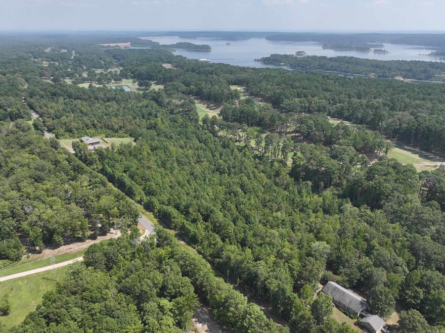 Own over 3 acres of beautiful land mere minutes from Degray Lake - this beautiful property borders the state park golf course - build your dream home or cabins - the possibilities are endless - airbnb rentals, vacation home, forever home, and much more!