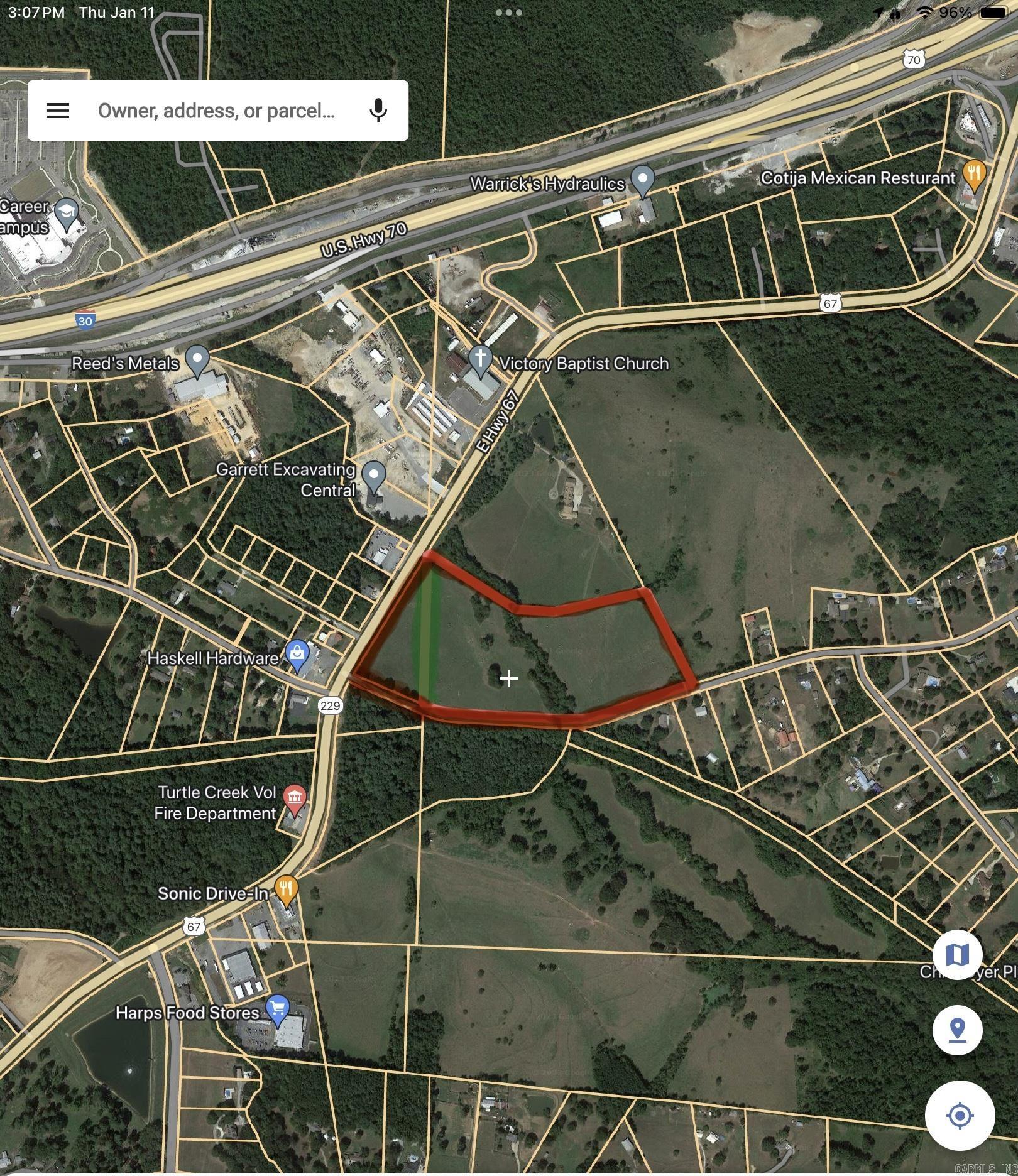 Not in Subdivision - Land