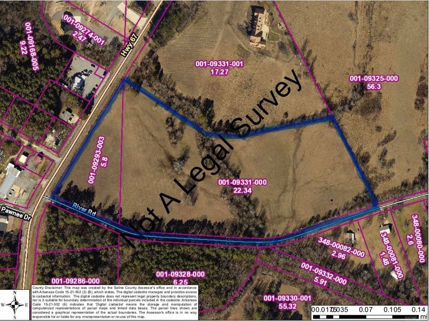 Over 25 acres with Great access and convenience just one minute from interstate! Perfect for large commercial services, shopping center or a neighborhood! Growing area that will explode when interstate is completed. Outside Haskell city limits. Investment opportunity awaits!