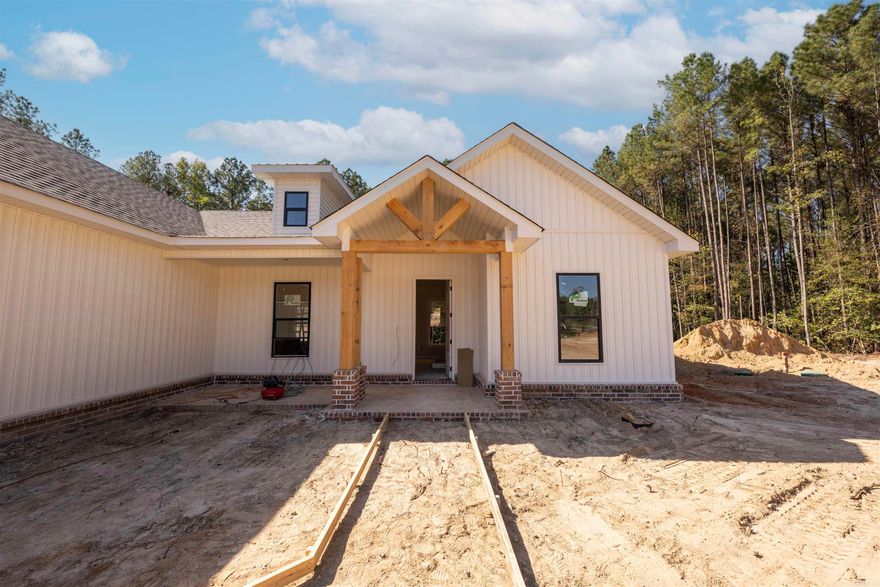 This beautiful new construction home sitting on over 3 acres with 3 bedrooms, 2.5 baths, split floor plan and so much more including 14 X 20 shop. Neighborhood living with your own space! Contact today to view this property before its too late.