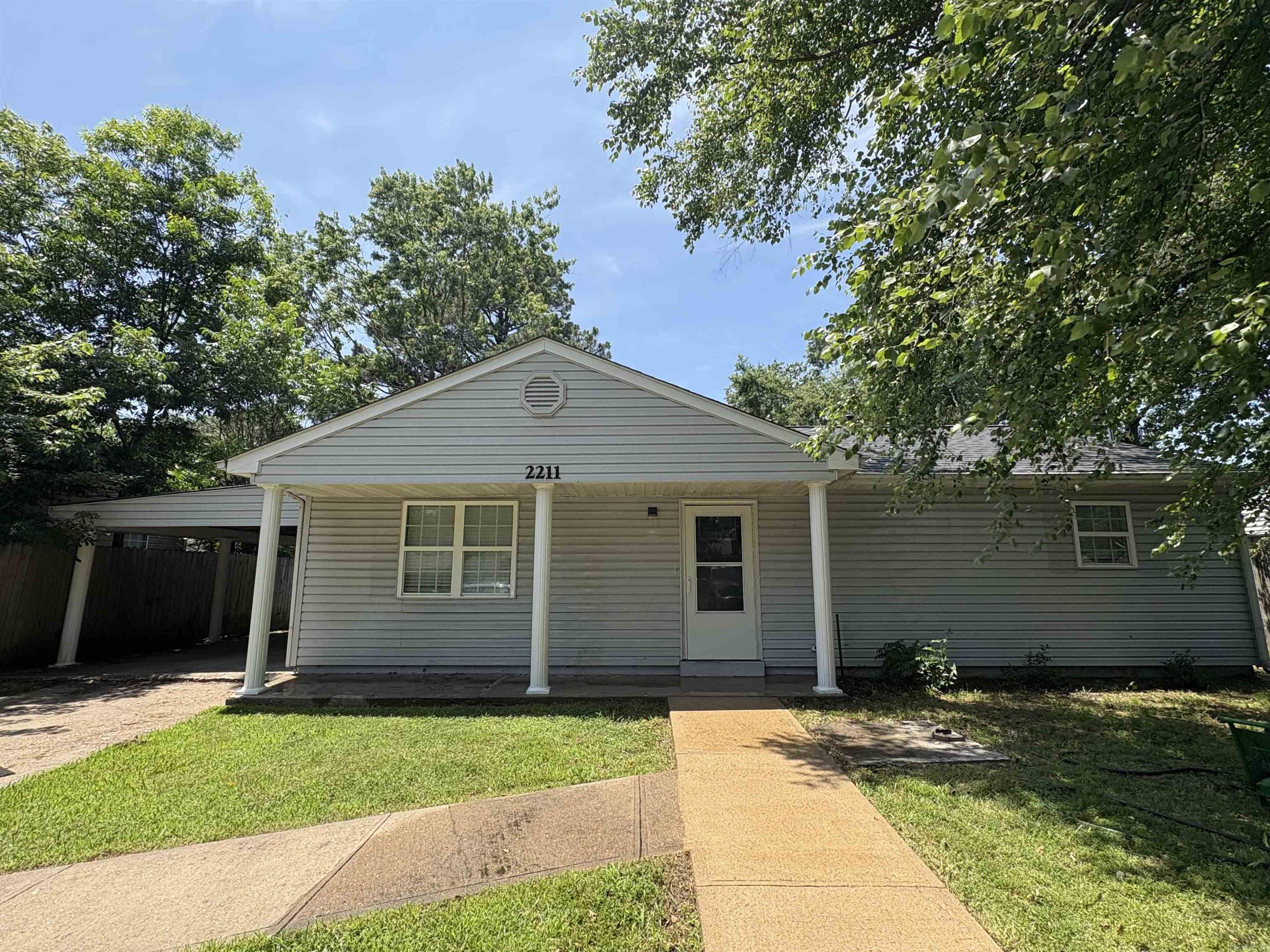 Discover this delightful 3-bed, 1-bath home, just minutes from the mall, shopping, entertainment, and dining, as well as the nearby college! With a convenient carport and a move-in ready interior, this property is perfect for those embarking on their homeownership journey. Boasting a range of updates within the past three years, this well-maintained gem features stainless steel appliances. Don't miss out on the opportunity to own this fantastic home!