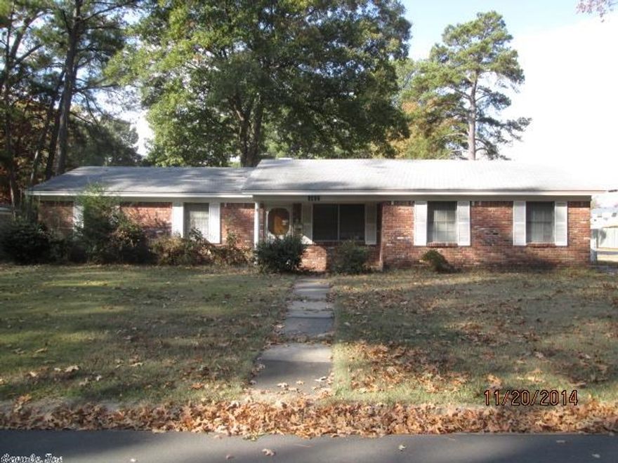One story brick home with two car garage with side entry. Three bedrooms on one level. Lots of potential. Two storage buildings in backyard. Call today for details to make this your first home or investment property.