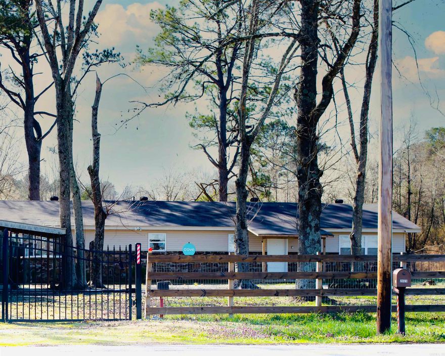 Welcome home to this 4 bedroom/2 bath 2412 sq ft. gated country home sitting on 4/5 acres.completely remodeled new flooring,light fixtures,new roof,storm shelter,septic,water heater,new windows,HVAC,and stainless steel appliances.You will love the sunroom and a bonus living space. Close to freeway and Little Rock Air Force Base.Move in ready. Call today for a tour.