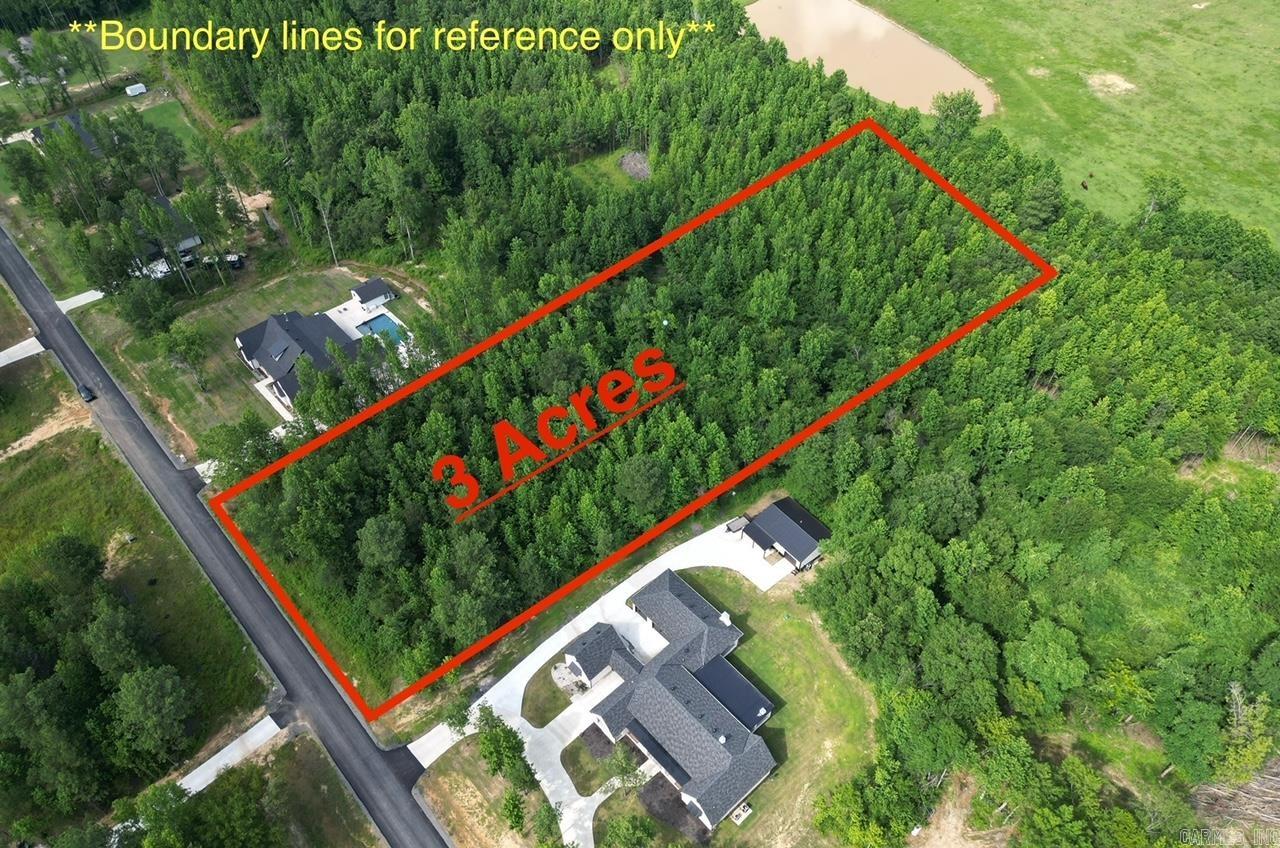 Looking to build your dream home on some acreage in a subdivision? Well this 3 acre tract is what you're looking for! Located just outside of town but close enough to all the restaurants and shops in Cabot! Many beautiful homes already built in this subdivision. Minimum sq ft is 2200. Bring your own builder today!