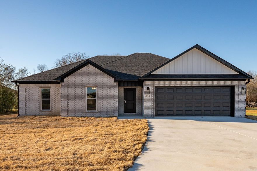 New construction in Greenbrier! This beautiful four-bedroom home sits on a spacious lot and features a convenient turnaround driveway for easy access. Inside, you’ll love the open layout with low maintenance luxury vinyl flooring throughout—no carpet! The kitchen is a true highlight with soft-close cabinets and drawers, stainless steel appliances, and sleek quartz countertops. Enjoy the bright living area, modern finishes, and a functional split floor plan designed for comfort and convenience. Don’t miss this move-in-ready home offering style, space, and high-quality craftsmanship in a fantastic location!