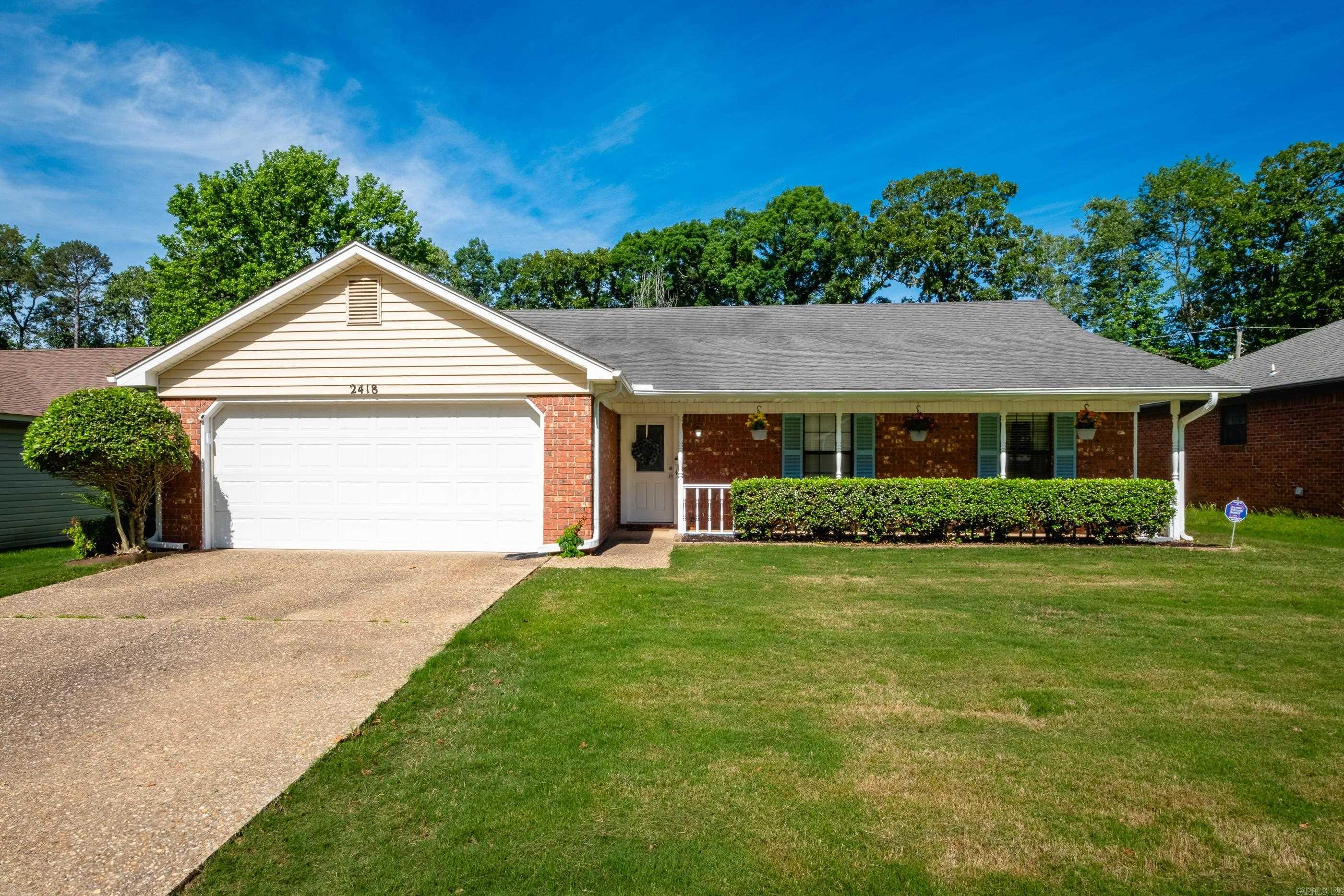 Welcome to your new home on a quiet cul de sac in one of West Little Rock’s most desirable neighborhoods! Step inside to a spacious and inviting living room with vaulted ceilings, a cozy fireplace, and plenty of room to relax or entertain. Just off the living area, you'll find a charming dining space framed by beautiful bay windows, flowing seamlessly into a well-appointed kitchen featuring updated appliances, generous counter space, abundant cabinetry, and a large walk-in pantry. The oversized primary suite offers a true retreat with two large closets and an ensuite bathroom complete with a double vanity, stylish tile flooring, and updated lighting and hardware. The additional bedrooms are equally spacious, with neutral tones and great closet space. Step outside to your private backyard oasis — the perfect setting for hosting gatherings, playing with pets, or simply enjoying quiet evenings under the stars. This home combines comfort, functionality, and location — a true gem in West Little Rock. Don’t miss your chance to make it yours!