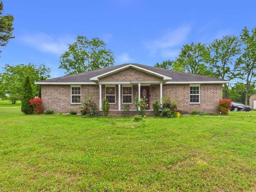 Custom Brick Home with Solar | 2 Living Areas | Bonus Room | 3400 +/- sq ft under roof. This custom-built, one-owner brick home offers a flexible layout, energy efficiency, and space in a convenient Northeast Arkansas location. Step inside to a spacious main living room that flows into the kitchen and dining area—the heart of the home. Just off this space is the private primary suite featuring a large bedroom, walk-in closet, and spacious bath. On the opposite side, a second living area offers flexibility for a den, game room, or additional living space, along with a bedroom and full bath—ideal for guests or multi-generational living. The home includes 3 bedrooms and 2 baths on the main level, plus an upstairs bonus room currently used as a movie room, easily serving as a 4th bedroom. The second living area could also be converted into additional sleeping space. Enjoy cooking and entertaining with a main kitchen, secondary prep kitchen, and access to a screened-in porch and outdoor cooking area. Solar panels convey at no cost and keep the electric bill around $35/month. Located near Lake Charles, Shirey Bay, and the Black, Spring, and Current Rivers—perfect for outdoor enthusiasts.