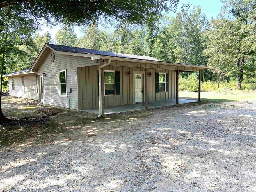 NO CLOSE NEIGHBORS*long private driveway*no restrictions*brand new roof*3 bedrooms and 2 baths*huge living room and roomy kitchen*39.25 wooded acres*nice 40x30 shop with central heat and air*hunt on your own land*the well is only 5 years old and the water is great*this home is in the Sheridan School District*in the middle of nowhere but has fiber optics!  parcel number 001-06777-000 parcel numbers 001-05739-000