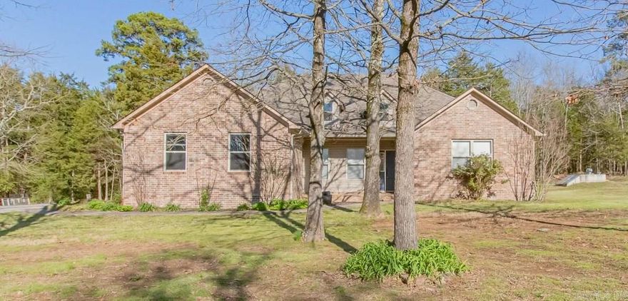 This beautiful 4 bedroom home is perfect for spacious living with room for your boat or camper!  The Livingroom/dining area allows for an open concept while not feeling excluded in the kitchen space while cooking!  The master bedroom has additional space if you want to put a desk/office space.  Peaceful setting with nice shade trees and towards the end of a cul-da-sac with no "thru" traffic to worry about.