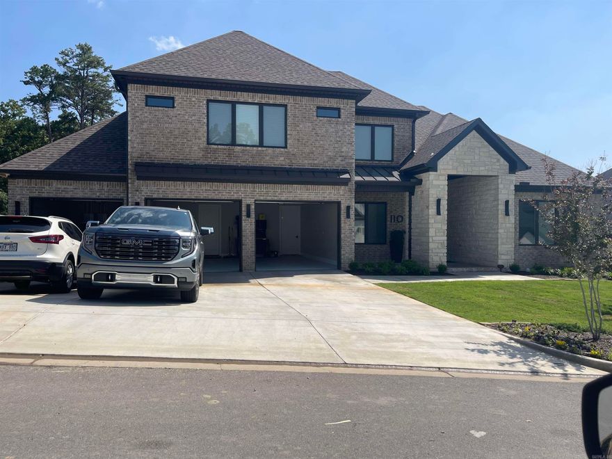New Construction Built by Dillon Homes. 4 Bedroom 4 1/2 bath, Room for everyone Office, Study, Flex Room, Wet Bar, Large Patio with Built in Gas Grill with Fireplace.  Upper End Appliances Kitchen has everything, double oven, ice maker, Tons of built ins, Wired for audio, Fenced Level Yard,
