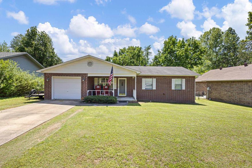 Charming 3 BR, 1.5 bath home featuring a spacious layout with a cathedral ceiling that adds an open airy feel. Enjoy outdoor living with a nice deck overlooking a large fenced backyard - perfect for entertaining or relaxing. Located in a well established neighborhood close to medical facilities, shopping and schools.
