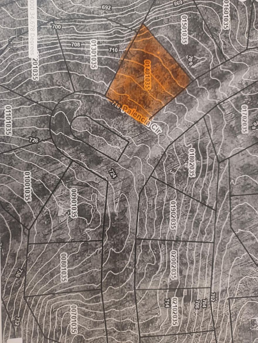 Nearly a third of an acre in a centrally located neighborhood within the beautiful gated community of Hot Springs Village. A corner lot situated in a Cul-de-sac , fairly level gives you  lots of options to build your dream home.