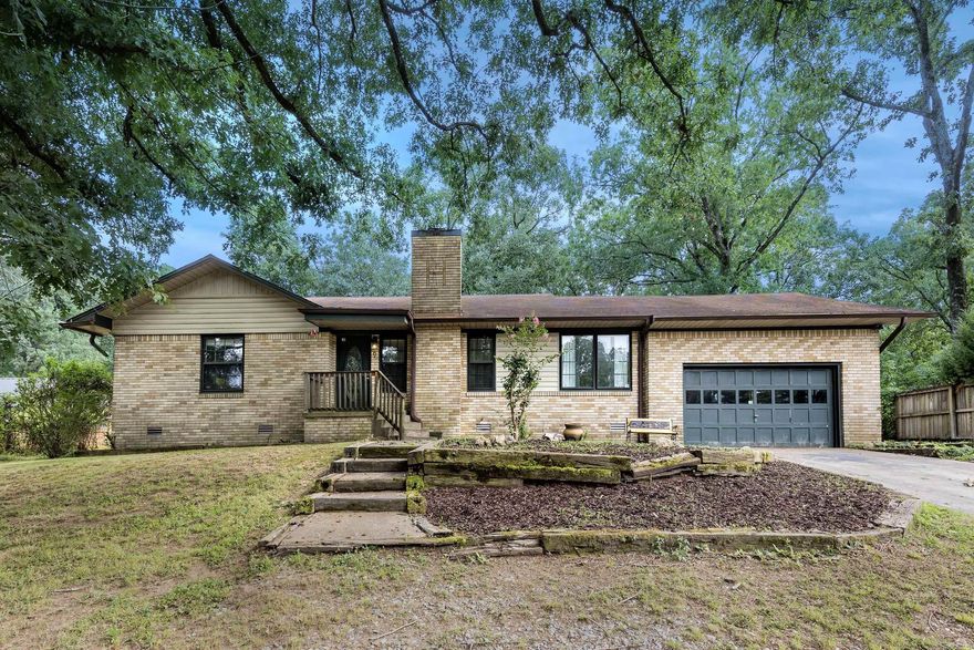 Welcome to this charming 3 bedroom and 2 bath single story brick home off of Colonel Glenn. Step into the generous sized living room featuring a brick gas fireplace. Just off the living room is a spacious eat-in kitchen with plenty of space to explore all your culinary dreams. The large backyard has a deck and expansive pavilion with barbecue area. This won't last long so schedule your showing today!Please see agent remarks.