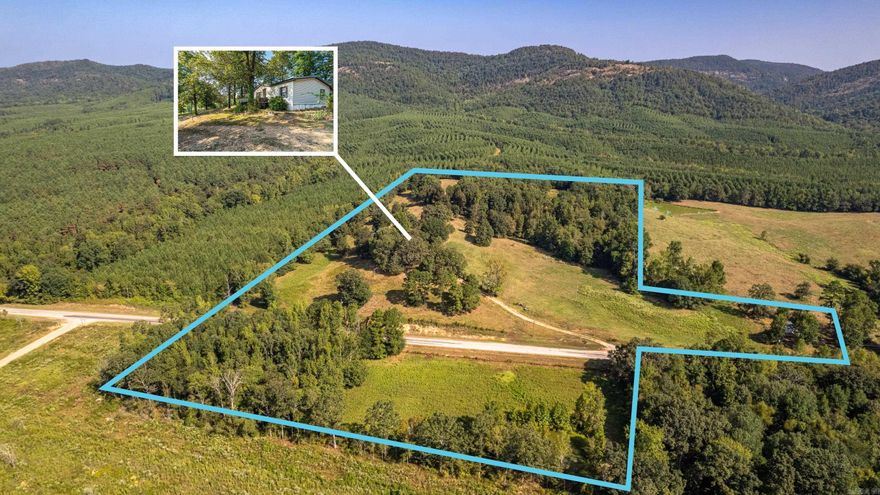 If you've  ever dreamed of living a "Slower Paced " life, then Welcome to your dream! This is a 41.75 Acres +/- parcel that is surrounded on 3 sides by Weyerhaeuser ,then behind Weyerhaeuser  on the north  is Forest Service. You are only approx.10 miles from the Albert Pike Recreation .Here you can fish for trout, canoe down the river, hiking trails , horseback riding ,and the Little Missouri near for anything you feel like doing .Traveling the other direction your only about 10 min from Beautiful Lake Greeson for great fishing ! At home, up on the hilltop, you have a double wide  (Crestview 1988) with 1456 sq. ft. 3 bedrooms 2 baths, cathedral ceiling in living room, and deck out back to step out and look at the view.There are old mature trees around this property, a propane tank for gas infrared heaters, multiple old buildings that have great character, that I love.They make you feel like your back in the past when life was more simple. You can step out your back door and hunt whitetail deer, turkey, coon, all you want right at home, you can target shoot anytime you feel like it.  Just enjoy this laid back lifestyle  and the freedom that comes with it. Call today for appointment.