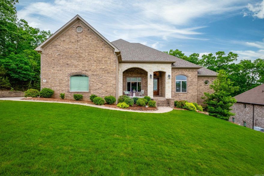 CUSTOM BUILT 1-OWNER BUILDER'S HOME on quiet cul-de-sac and greenspace on 2 sides. All living area on main level except Media/Bonus Room upstairs. 3 car side-load garage. Covered deck overlooking greenspace offering beauty &  privacy. 3 Bedrooms + Office, 3 full baths + powder room for guests. Fabulous kitchen for entertaining w/warm "alder wood" cabinets & luscious leathered granite countertops.  Appliances include 5 burner gas cooktop w/pot filler, double wall ovens, dishwasher & refrigerator. Such great work space plus a convenient Butler's Pantry w/icemaker. Open floorplan designed for big family or entertaining! Spacious primary bedroom w/bath featuring double size walk in shower, double vanity w/leathered granite, soaking tub & custom designed walk-in closet with built-n dressers & shelving. 2 bedrooms separated from primary suite and each with private baths. Large laundry room w/ sink & travertine countertop. Upstairs Media Room pre-wired for sound. Walk-in attic offers excellent storage space. Lots of windows & natural light in this home. Fenced yard & workshop/storage under house. Ideal home for living on one level. Exceptionally nice neighborhood clubhouse, pool. tennis.