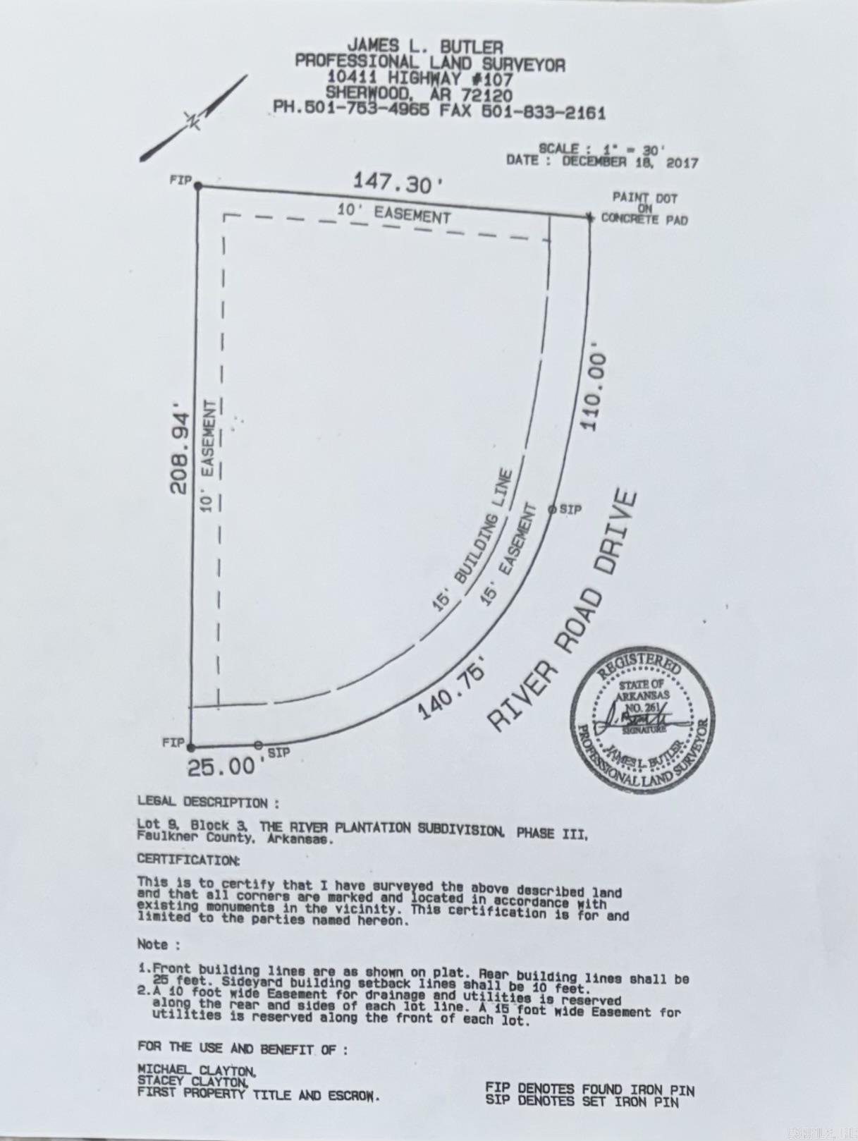 The River Plantation - Land