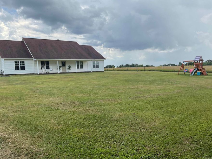 $5,000 SELLER CREDIT  -   SECLUDED BEAUTIFULLY STUNNING 29.35 acre FULLY FENCED & CROSS FENCED.  The home is a 5 bedroom, 2 bath home featuring a large open concept living room and dining, area nicely sized kitchen with a pantry, breakfast bar, area for a breakfast table.  A spacious primary suite with a whirlpool tub, walk in shower, and double walk-in closets, and 3 bedrooms, a full bath, storage room, laundry with sink and cabinetry leading to the double door garage.  Upstairs you will find the 5th bedroom/office/bonus/hobby area.  Whether you are sitting on the inviting covered front porch or the covered back patio, you can enjoy the crisp clean air and enjoy the beauty of the property.  The productive hay field is approximately 10 acres and Timber 8.56 acres.  You may enjoy your peaceful solitude watching the deer, rabbit, quail, wild turkey and/or your own cattle/animals.  This awesome property contains a pond, a barn and wet weather creek.  LOCATED within 30 minutes of boating, swimming, hiking, cliff diving, kayaking, camping, music & more. Greers Ferry Lake, White River, Ozark Folk Center, JFK Park, Blanchard Springs, etc are a short drive away.  A DEFINITE MUST SEE!!!