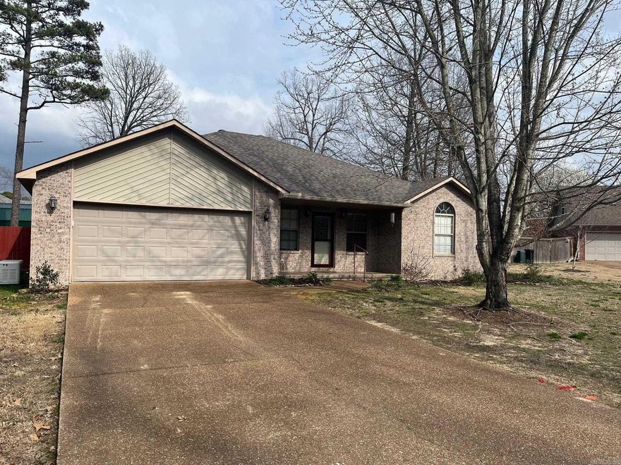 Very nice 3 bed 2 bath home, in a great neighborhood. Home features Vaulted ceilings in both the living room and front bedroom. New carpet in the large master bedroom it also has trey ceiling with recess lighting. Attached bath has a large tiled walk-in shower and a large walk-in closet. Large living/dining room. Home has an eat-in kitchen and a large refrigerator. a very large pantry with lots of shelfs. Sliding glass doors opens to a concrete patio and privacy fence around the back yard. The laundry room has very nice washer/dryer which is included with the purchase of the home. Nice two car garage and a home generator. This is a must see!