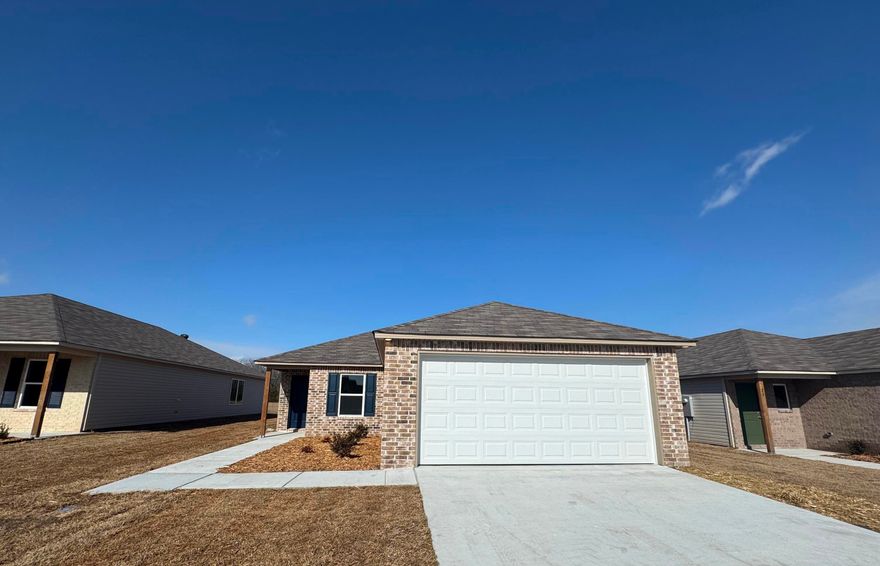 The beautiful Bridgeport plan is built with efficiency and convenience in mind. Bedrooms 2, 3 & 4 are just steps from their shared Bathroom and the Laundry Room! Come tour it today!  Thoughtful upgrades included in this home: 14'x7' uncovered patio, plumbing faucet upgrade 2, 8" deep Kitchen sink, 36" level 1 upper cabinets in Kitchen, flush laminate bar top in Kitchen, Luxury Vinyl Plank flooring in wet areas and Living Room and adjacent hallways, raised ceilings in Living Areas per municipal requirements, fiberglass exterior doors, Cheyenne style doors, baseboards level 2, 25in wide attic stairs, full sod, stainless steel appliance package.     THIS HOME IS SCHEDULED TO BE COMPLETE IN MID JANUARY 2025.     *** AGENTS, PLEASE SEE SHOWING REMARKS OR AGENT REMARKS FOR VERY IMPORTANT INFORMATION. ***