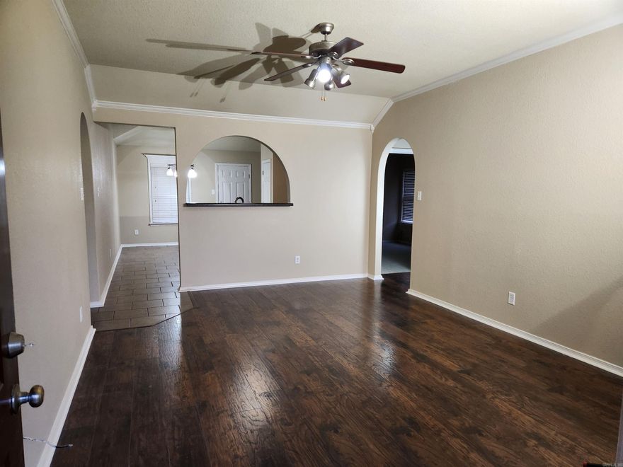 This beautiful 4-bedroom home has barely been lived in since construction, it still looks, smells and feels NEW! The seller took great pride in this home and took excellent care of it! Enjoy the quite but family friendly neighborhood not in the city but with ALL the city conveniences just 4 minutes away! Huge privacy fenced back yard, Cul-de-sac to prevent through traffic which is a lot safer for children and a lot less traffic than regular streets. ALL rooms are LVP or tile except one bedroom has new carpet, this spacious lay out with a split floor plan gives much needed privacy as well! Zero Down payment options are available for this home even if you are NOT a first-time homeowner! Call or text me today for your private viewing!