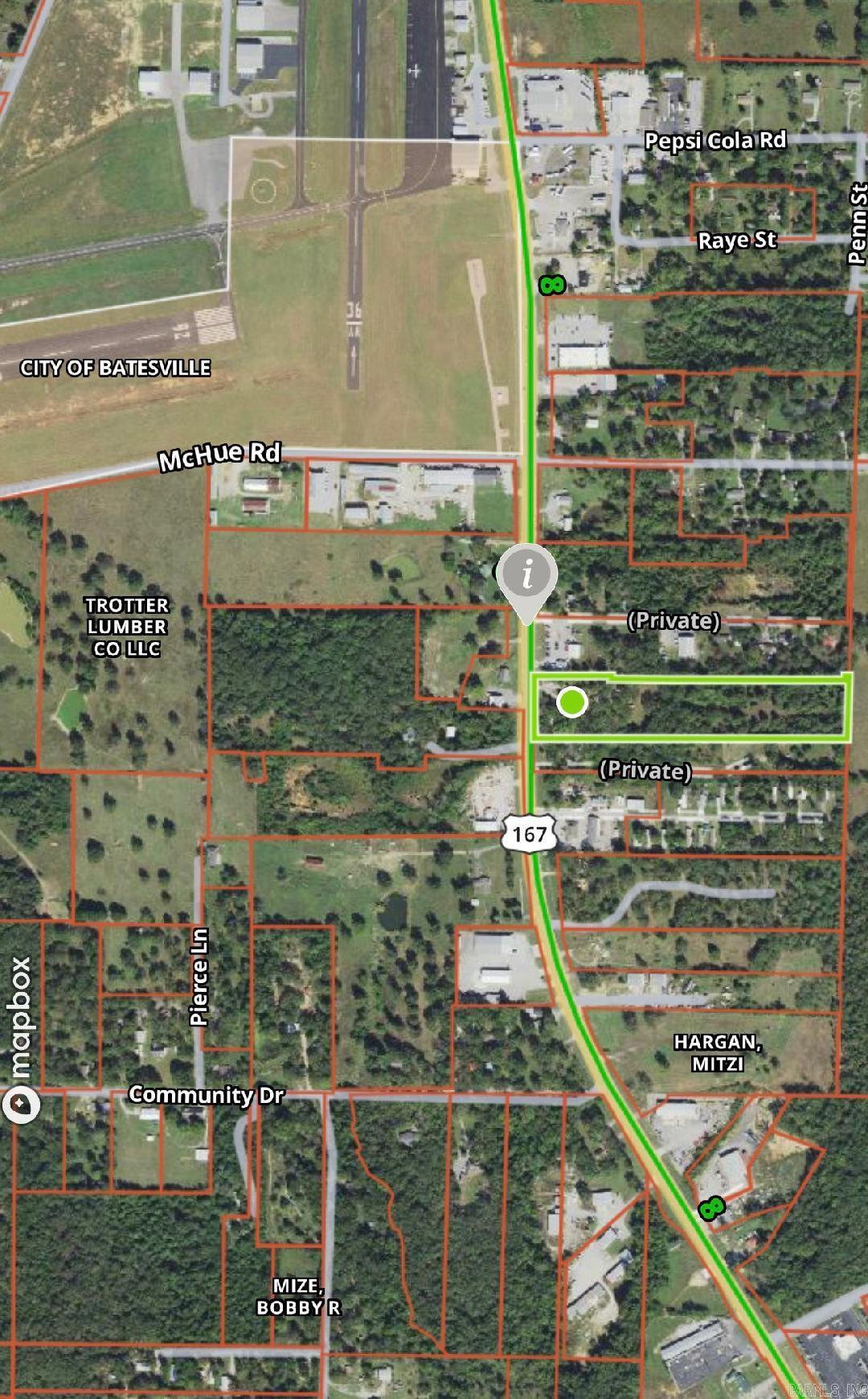 YOUR COMMERCIAL VISION BELONGS HERE! Be where the new growth & developments are--location, location! An 8 acre M/L rectangular tract of land with excellent U.S. Highway 167 frontage. Access is with ease as the entrance and exit drives are already established. Visibility is excellent at eye level height in a vehicle. Infrastructure includes: Southside city water, 3 phase power and natural gas to site. City sewer accessible, if desired. There are 2 old houses (both on septic's) & 2 old shed structures which are given zero value. A 20x30 metal shop currently used for a long term business-purchase this and have an office ready to go pretty quickly! Toward center of property is a 20x30 concrete slab which has underground power & water. Topography mostly level. Endless possibilities!