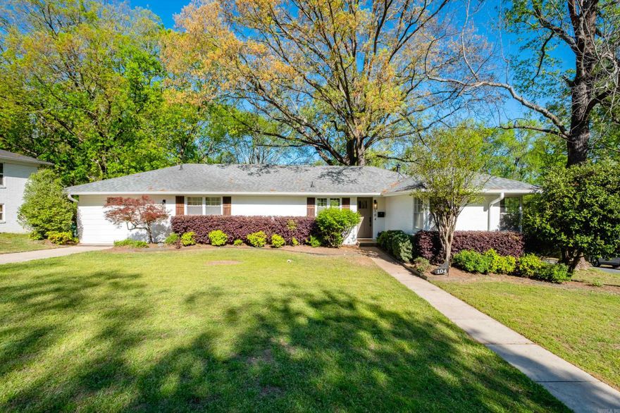 New photos and staging! New HVAC May 2025; Totally remodeled, move-in ready home in Kingwood on a large corner lot.  Gorgeous refinished original hardwood floors throughout. No carpet. Beautiful open kitchen with quartz counters, stainless appliances including new gas range, double drawer dishwasher, and microwave. Large breakfast bar. Two living spaces and large dining space. Primary bedroom and bath have 2 large closets. Primary bath has an incredible walk-in tile shower and separate luxurious soaker tub. Large laundry room connected to primary bath for easy closet access and has extra pantry storage. Two guest bedrooms on one side that share a beautiful updated bath. Additional bedroom and full bath would make a wonderful MIL or teenager suite. Fully fenced large backyard with two deck areas for entertaining. Great centralized location close to shopping, restaurants, and easy access to downtown, midtown, or west LR.