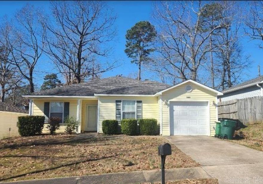 Welcome to this charming 3-bedroom, 2-bathroom home, featuring an open floor plan with a gas fireplace. The dining room and kitchen have updated flooring, as well as new countertops and backsplash. The fenced-in backyard makes it a great space for pets or children to play. There is also a shed for additional storage and a 1-car garage with direct access to the home. With 1252 sqft of living space, this home is perfect for a small family or someone looking for a low-maintenance lifestyle. Don't miss out on this great opportunity to make this house your home!