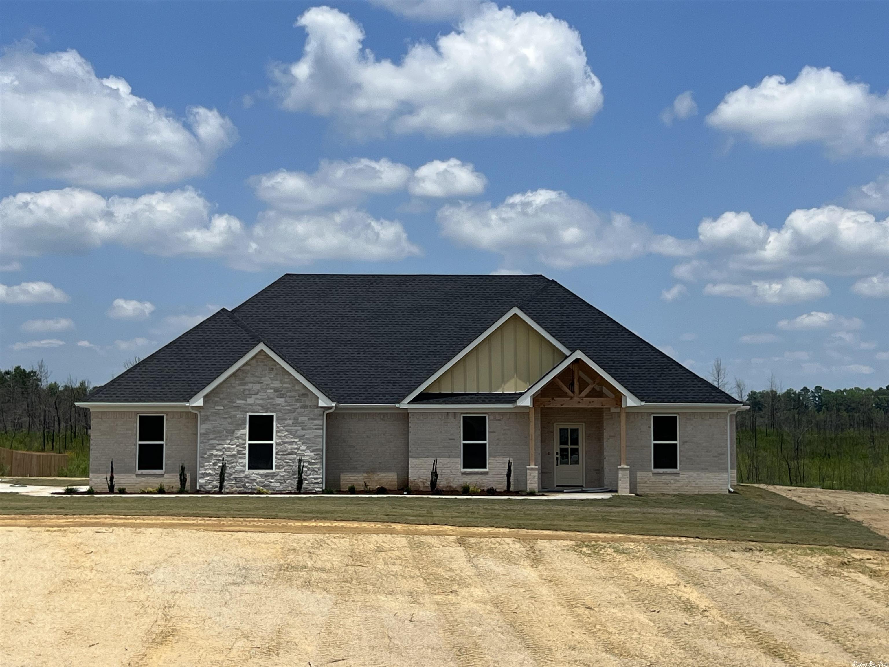 **Large Lot Approx. 1.83 Acres**4 Bedrooms and 2 full baths. This spacious open floor plan features a large master with master bath having separate vanities, custom tile shower, and a huge custom closet. There is an office/bedroom at the front of home as you come into the entry and then 2 additional bedrooms in hallway with a large bathroom.Kitchen, Living and Dining are all open. Kitchen has a gas top stove, large walk-in pantry, custom cabinets with spice drawers, etc. Also has a beautiful wood island to off set the white cabinets. Check out the tile backsplash! Off the kitchen you walk outside to your covered porch that overlooks a nice large backyard. Schedule your showing today!!