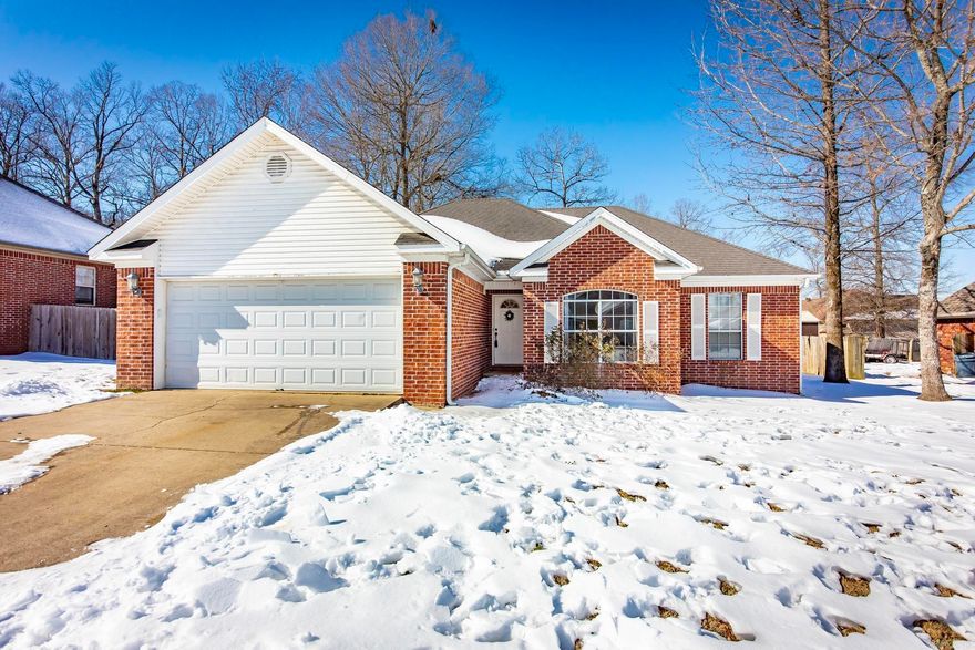 Charming 3BR/2BA home in sought-after Magness Creek Subdivision offering 1,704 SF. Features include large bedrooms with walk-in closets, jetted tub in primary bath, and a cozy gas fireplace. Washer, dryer, and refrigerator convey. Enjoy a large backyard in a great neighborhood, conveniently located near the elementary school. Move-in ready and a must-see!